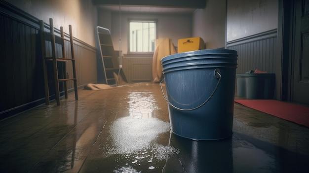 hot water heater flooded basement