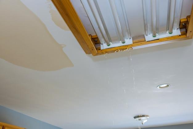 water leaking from ceiling air conditioner