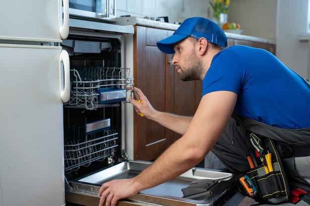 do you call a plumber to fix a dishwasher