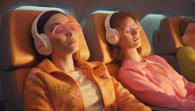 how to listen to audible on a plane
