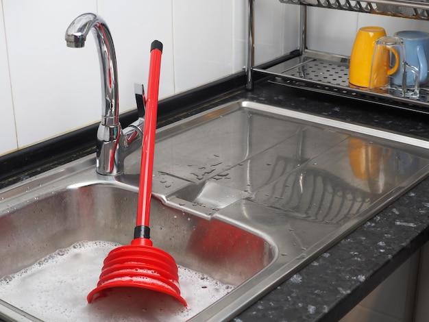 is a clogged kitchen sink an emergency