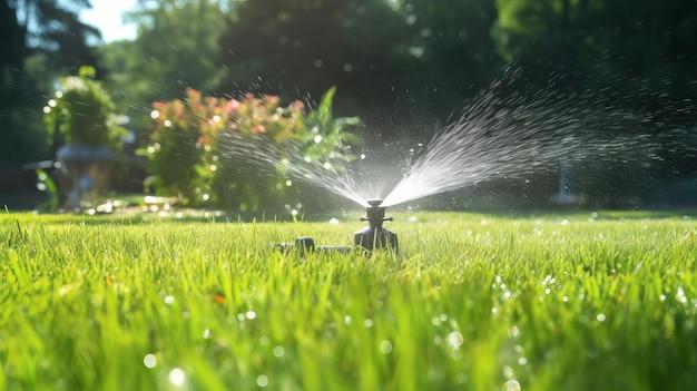 lawn fertilizer with well water