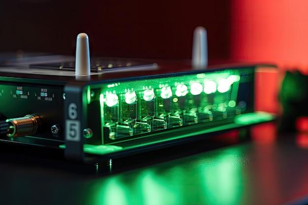 spectrum router blinking green