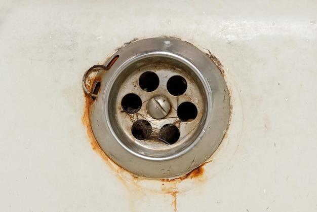rust clogged drain pipes