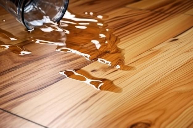 water under vinyl plank flooring in basement