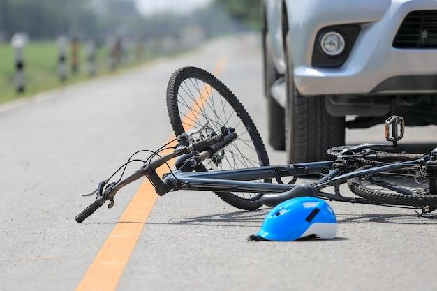 what to do if a bicycle hits your car