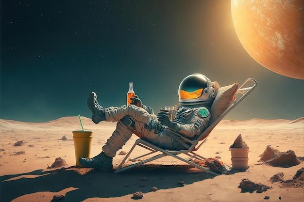 astronaut beer