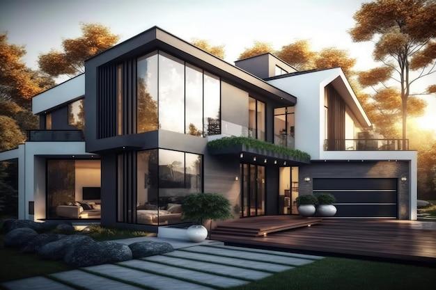 building luxury homes
