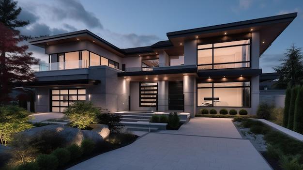 building luxury homes