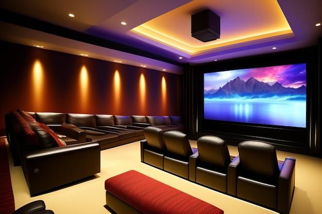 celebrity home theaters