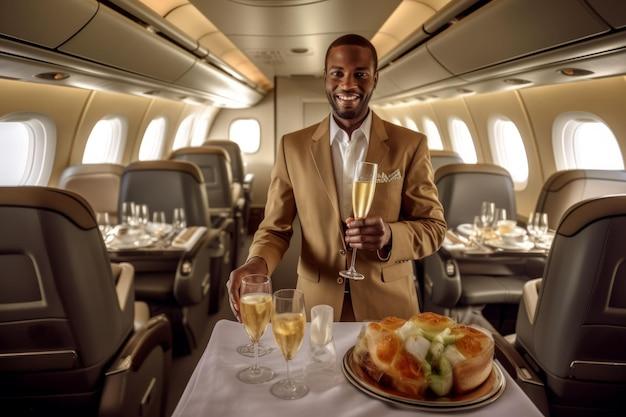 champagne first class