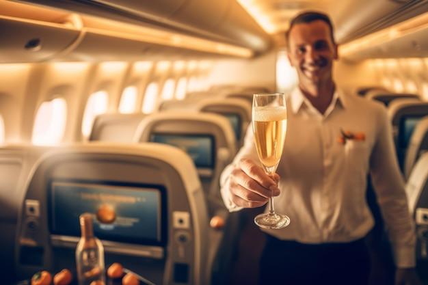 champagne first class