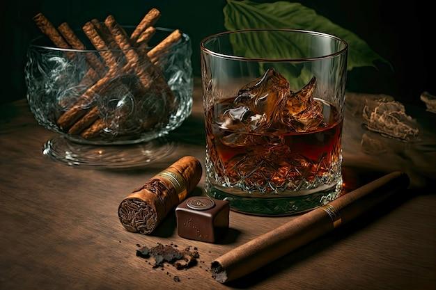 cigar whiskey