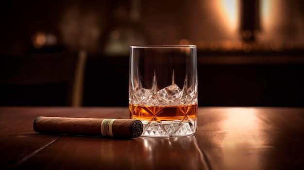 cigar whiskey