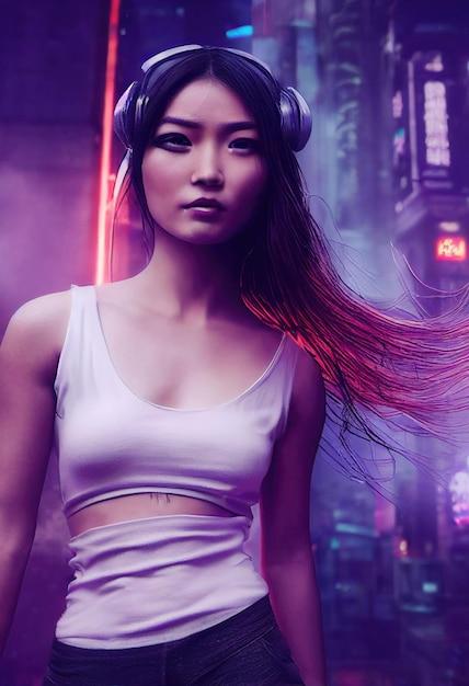 cyberpunk 2077 asian female preset