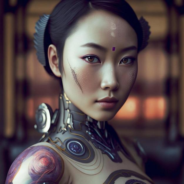 cyberpunk 2077 asian female preset