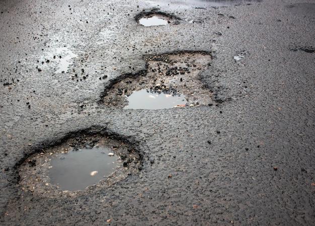 dangers of potholes