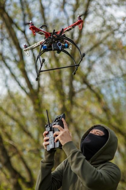 glove controlled drone