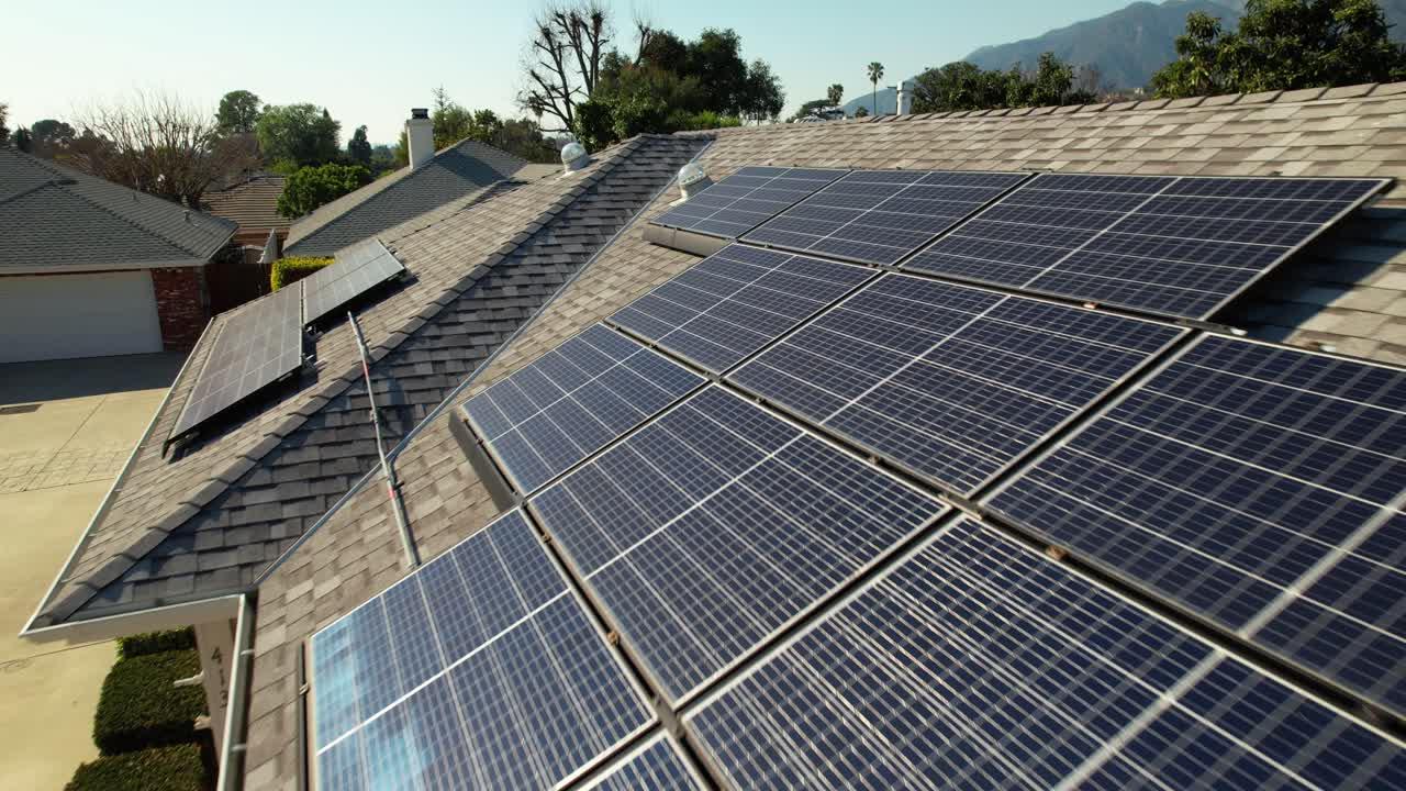 solar panels as roof covering