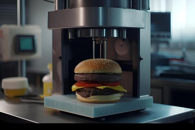 hamburger making machine