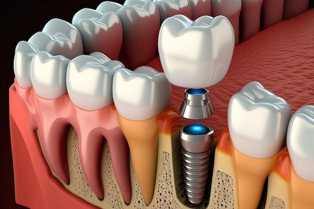living with dental implants