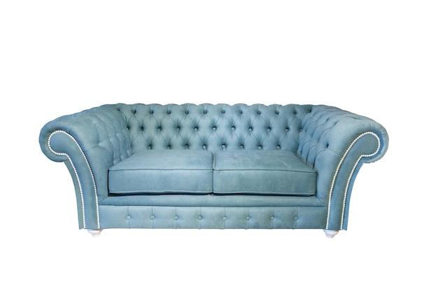 lyre chesterfield two cushion sofa