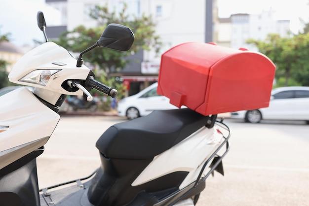 moped with storage