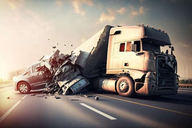 semi truck accident compensation