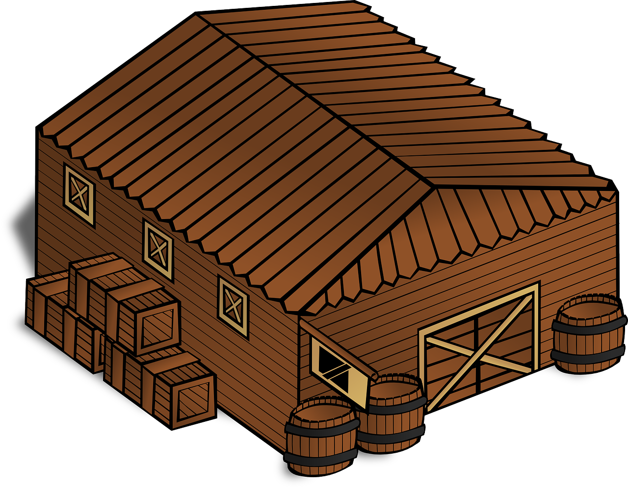 stable roofing