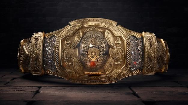 the fiend title belt
