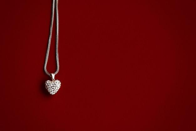 luxury heart necklace