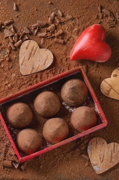 chocolate truffles valentine's day