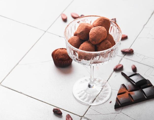 valentines chocolate truffles