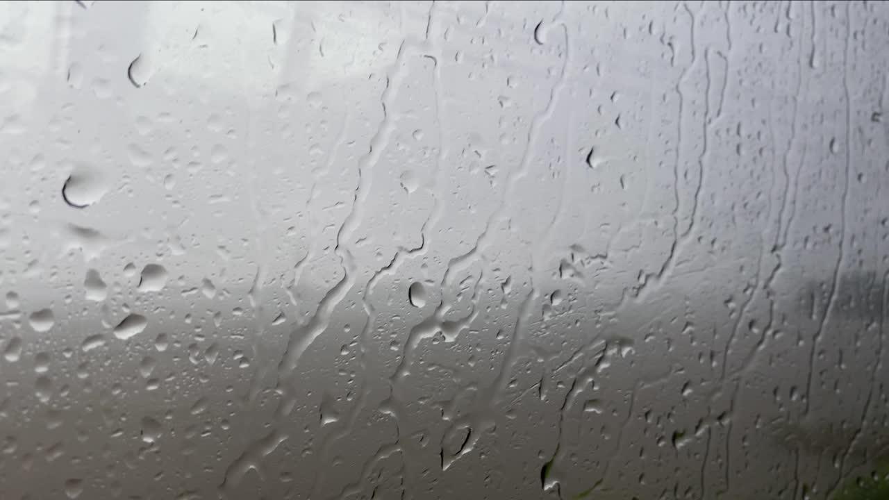 water dripping from ac vent during rain