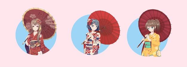 anime kimono