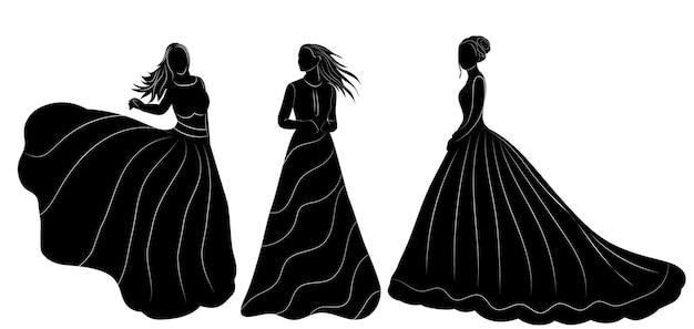 cinderella black wedding dresses