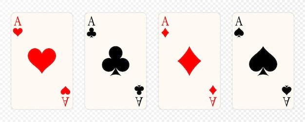 How many aces are in a deck of cards?