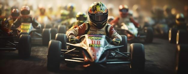 Is karting harder than F1?