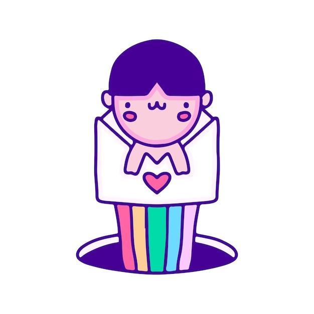 Is Purple Rainbow friend a girl or boy?