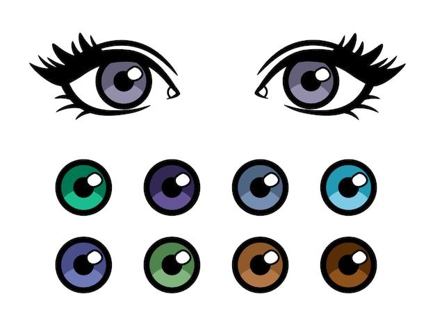 lentes de contacto de colores