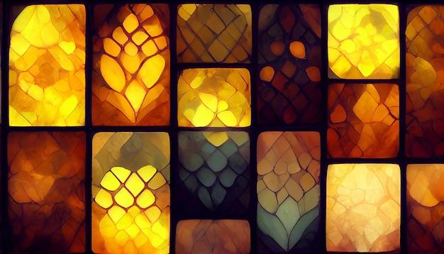stained glass pattern