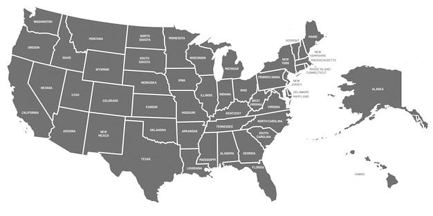 new america map