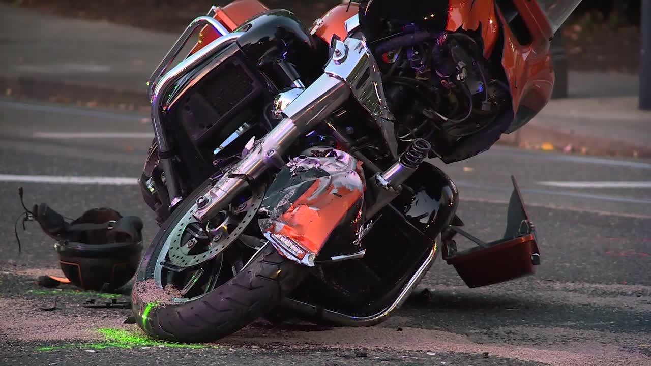 weekend motorcycle accident