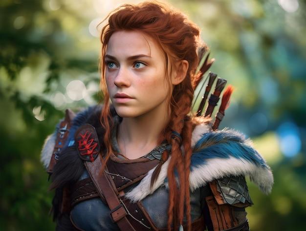 Who is the model for Aloy?