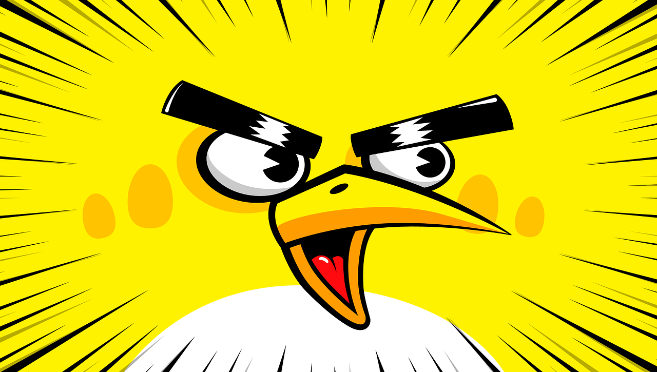 Who is the yellow angry bird?