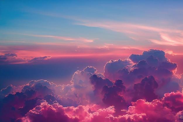 Why do clouds turn pink?