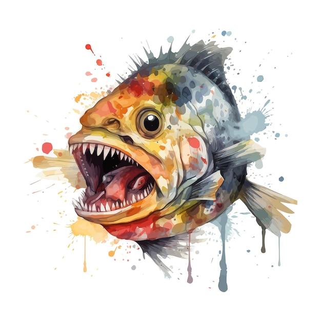 fish with mouth open