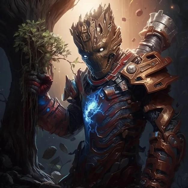 Why is Groot huge?