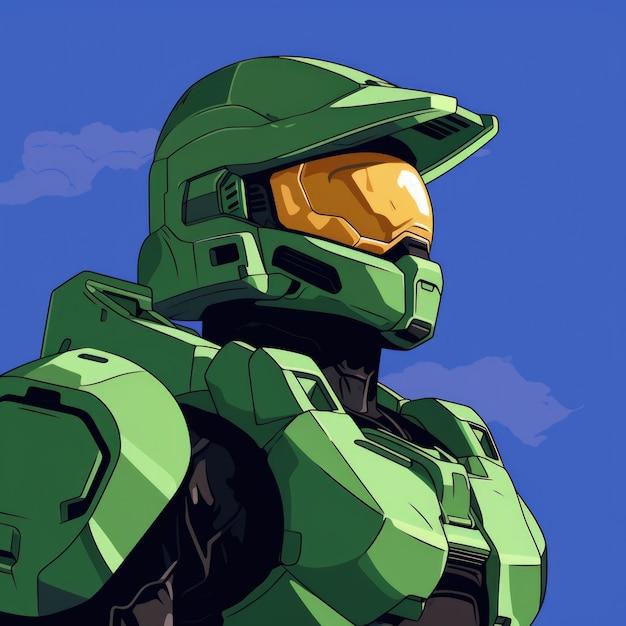 Is Halo animated or real?