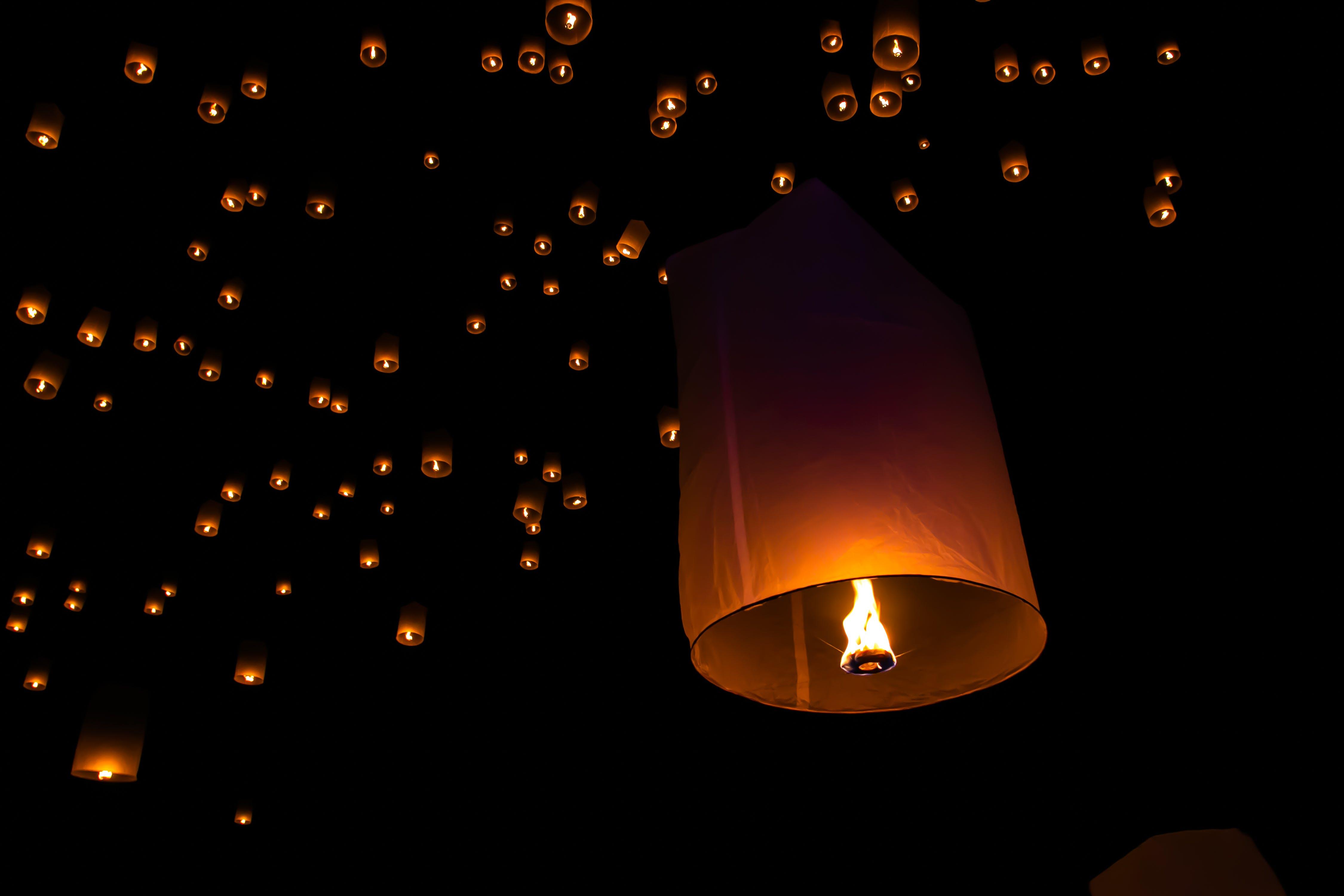 Are paper lanterns dangerous? 